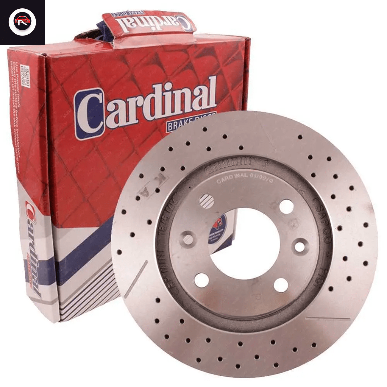 دیسک ترمز سوراخ دار دنا توربو