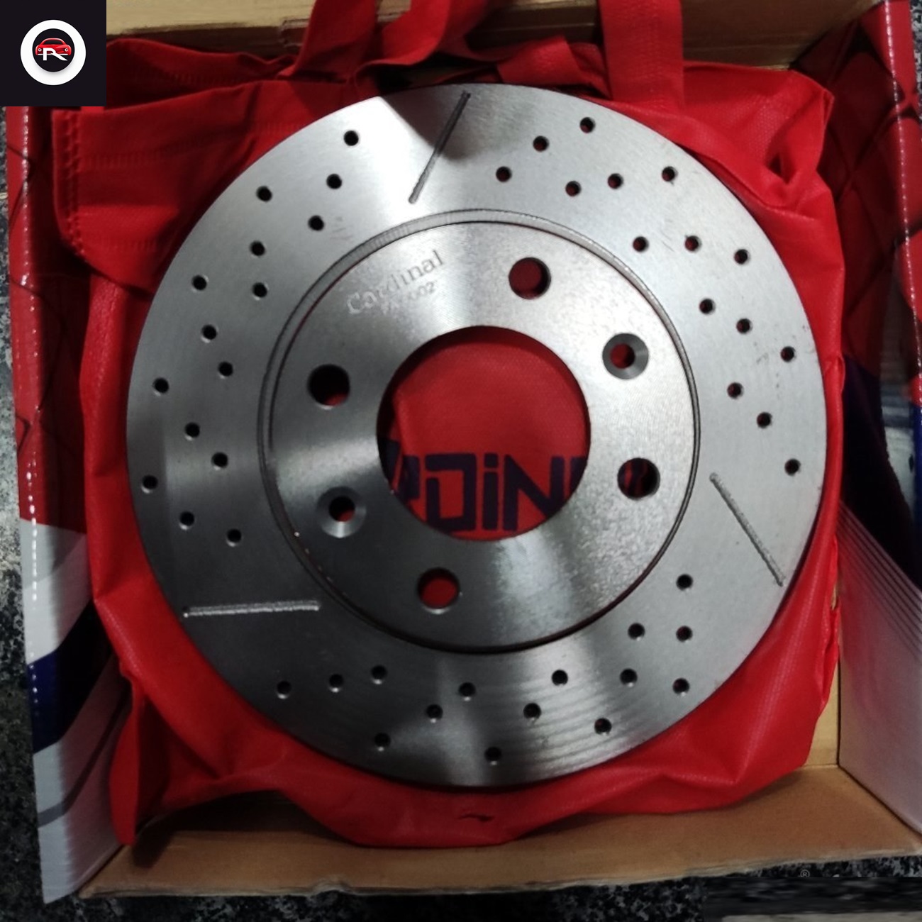 دیسک ترمز سوراخ دار دنا توربو